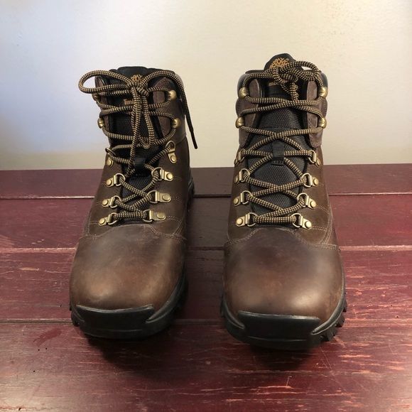 Timberland Men's Leather Mid Ankle Hiking Boot Size 10.5 NWOT - Picture 4 of 11